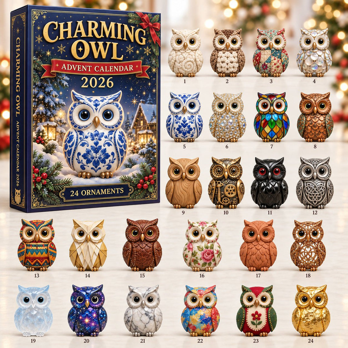 Charming Owl advent calendar