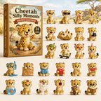 Cheetah Silly Moments advent calendar