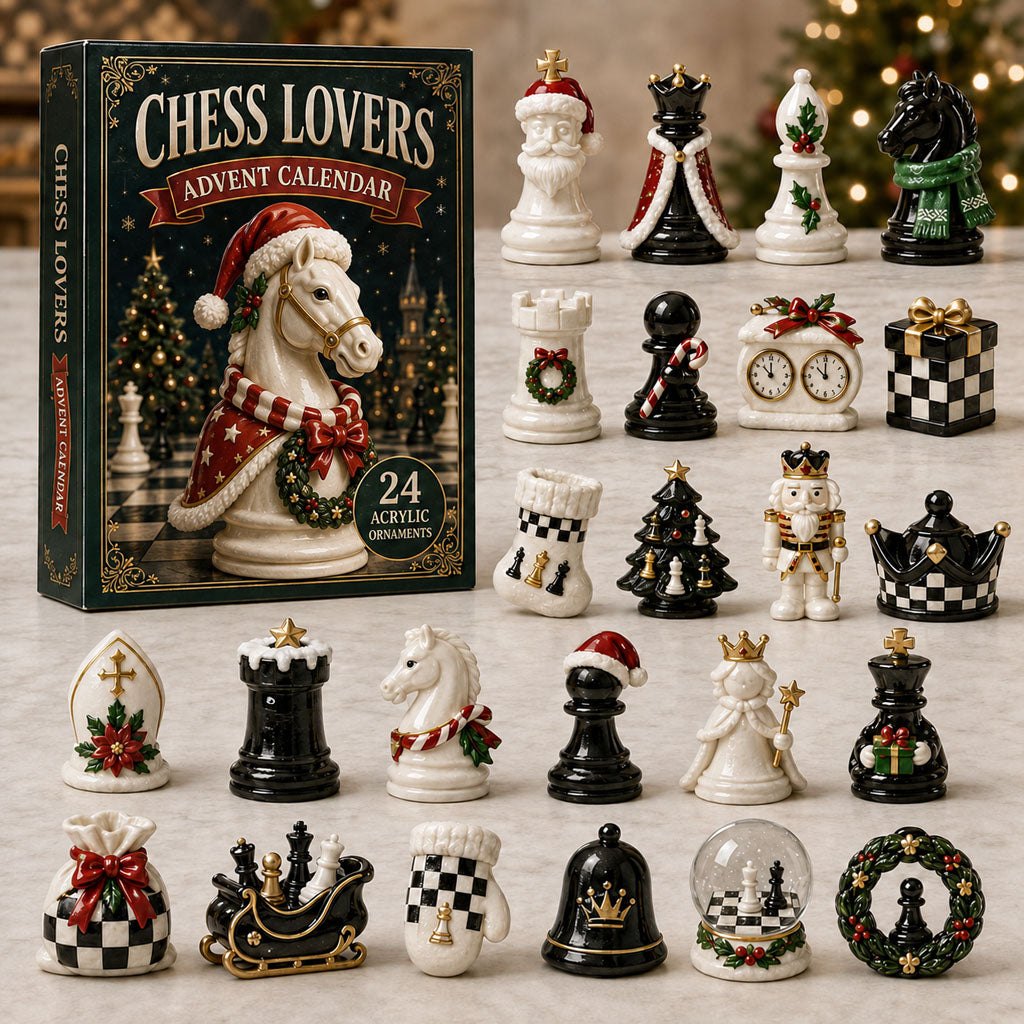 Chess Christmas advent calendar