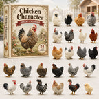 Chicken Character advent calendar