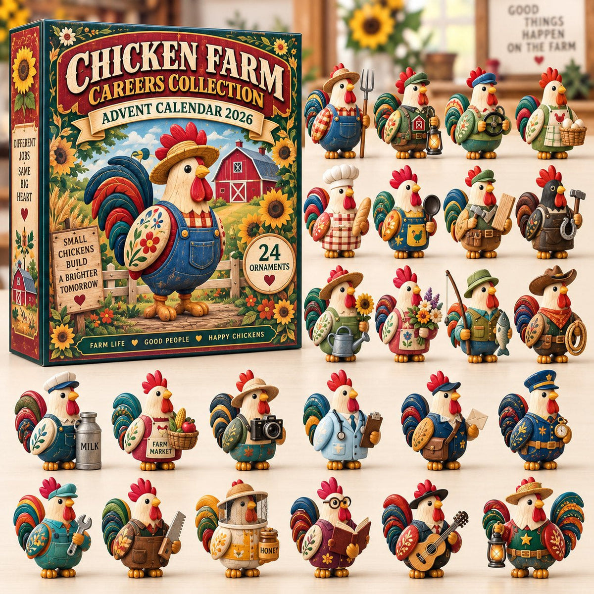 Chicken Farm advent calendar