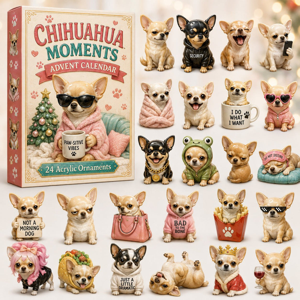 Chihuahua Meme advent calendar