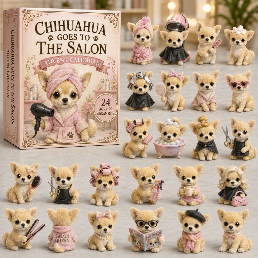 Chihuahua Salon Life advent calendar
