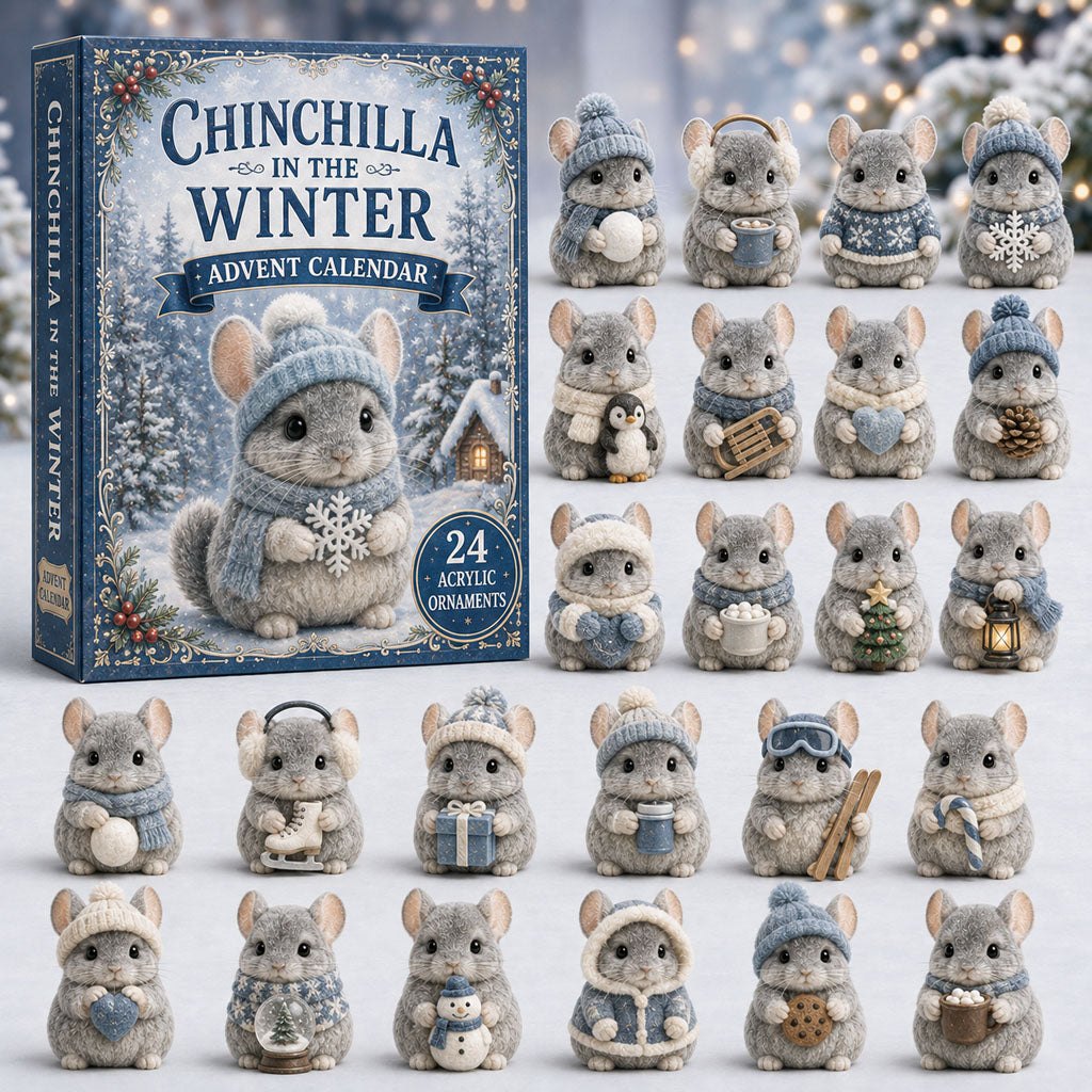 Chinchilla In The Winter advent calendar