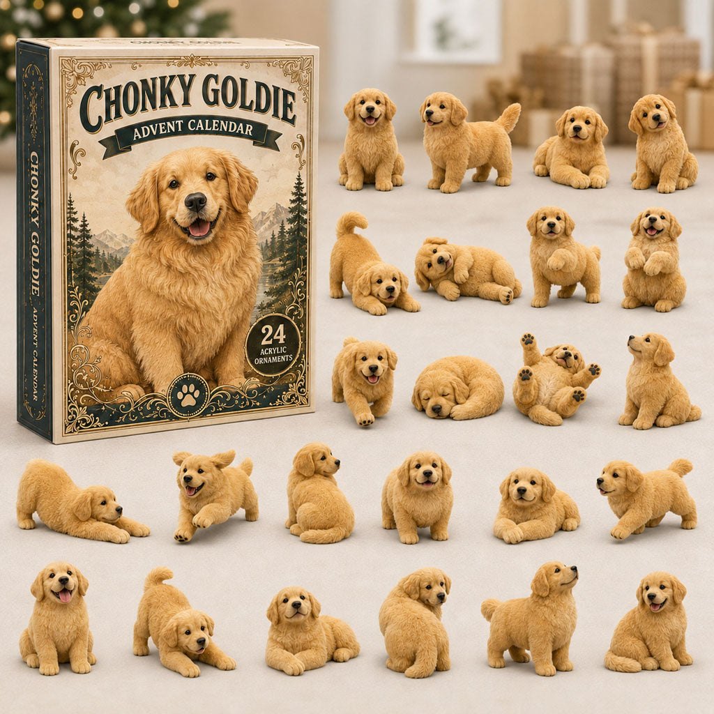 Chonky Goldie advent calendar