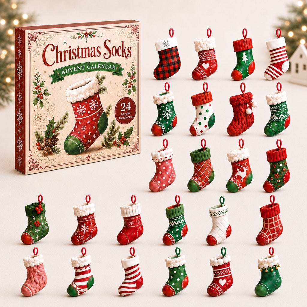 Chrismast Socks advent calendar