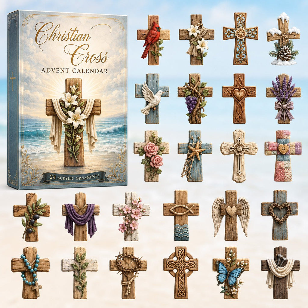 Christian Cross advent calendar