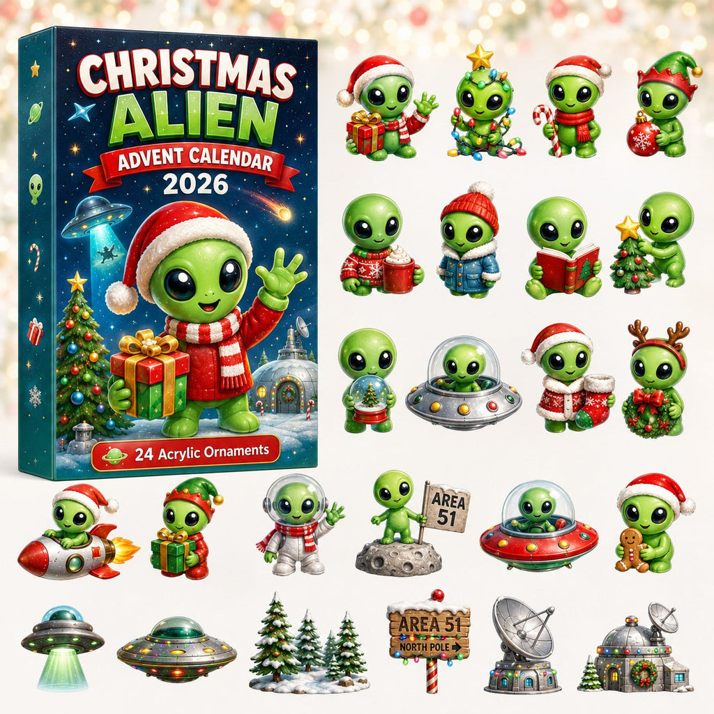 Christmas Alien Area advent calendar