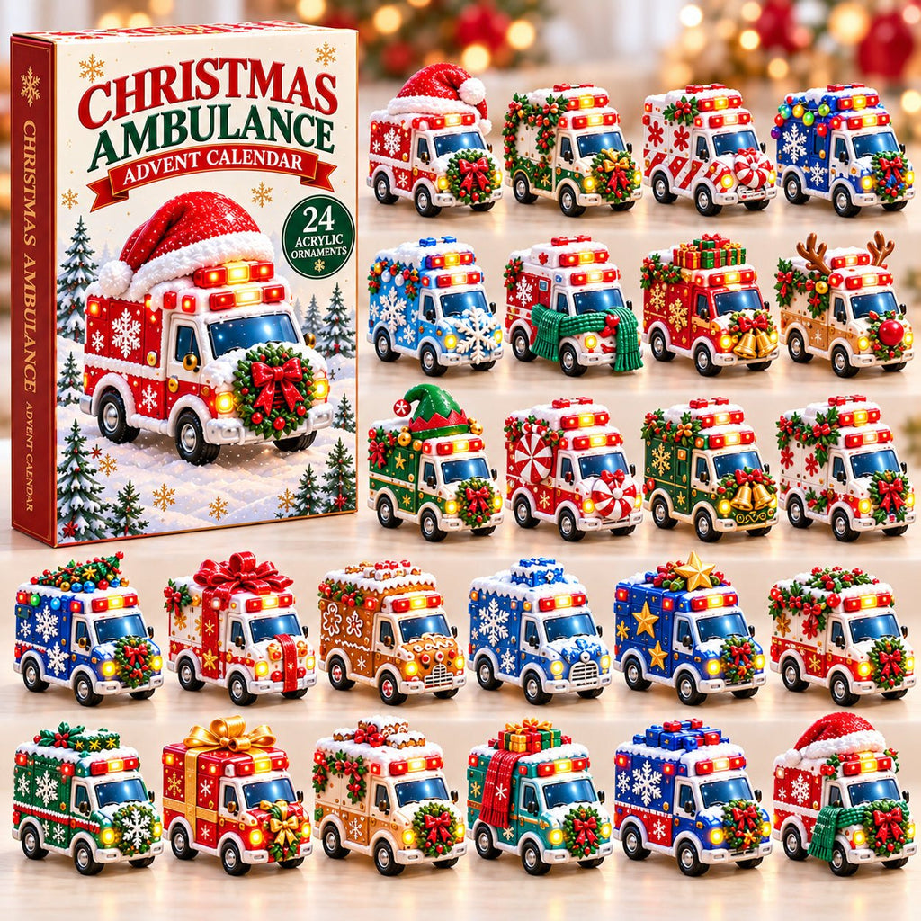 Christmas Ambulance advent calendar