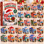 Christmas Ambulance advent calendar