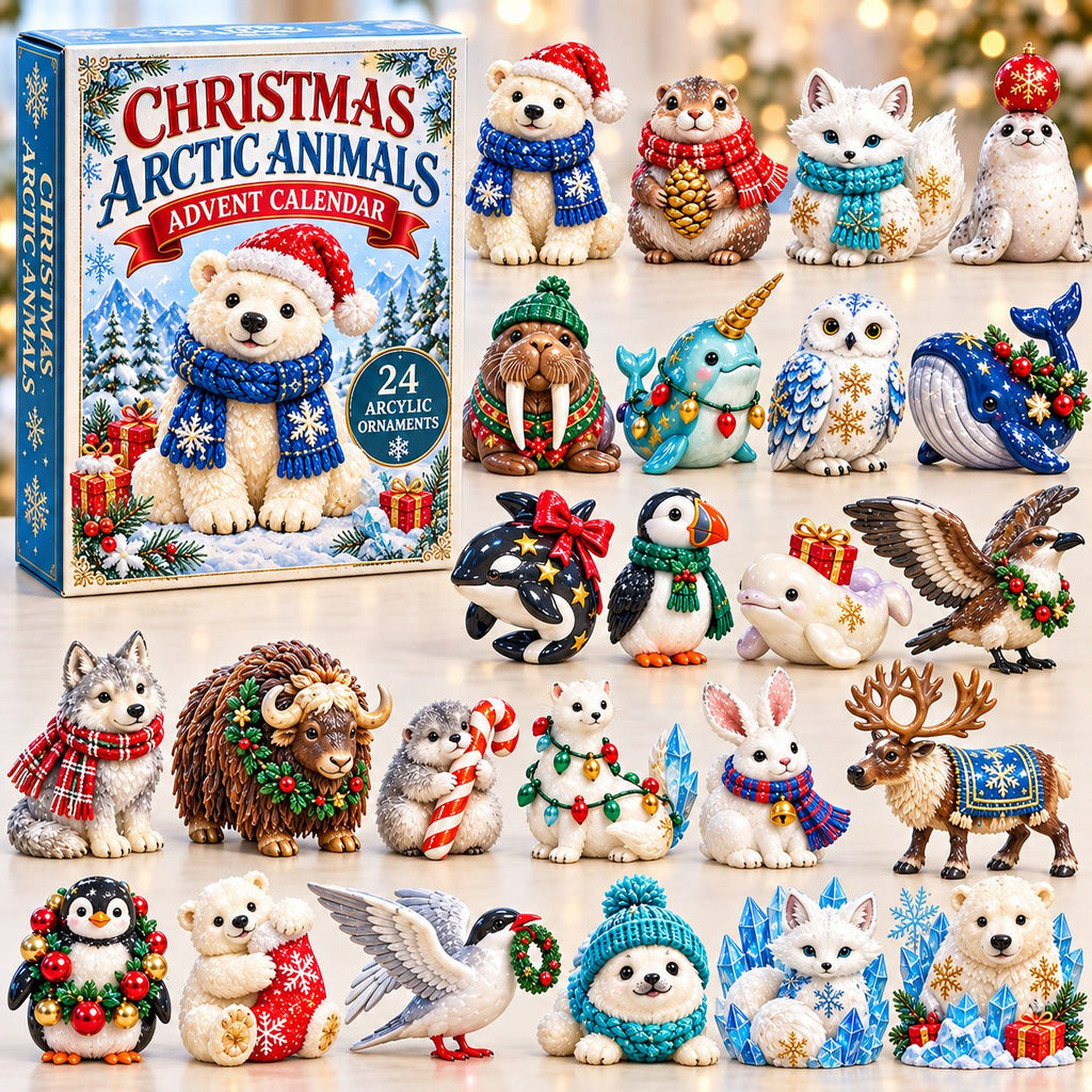 Christmas Arctic Animals advent calendar