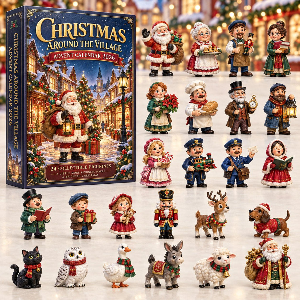 Christmas Around The Village advent calendar