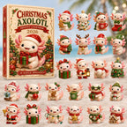 Christmas Axolotl advent calendar