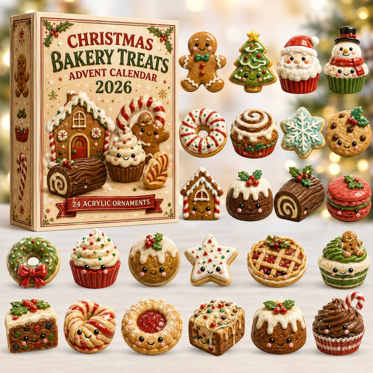 Christmas Bakery Treats advent calendar