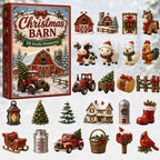Christmas Barn Holly advent calendar