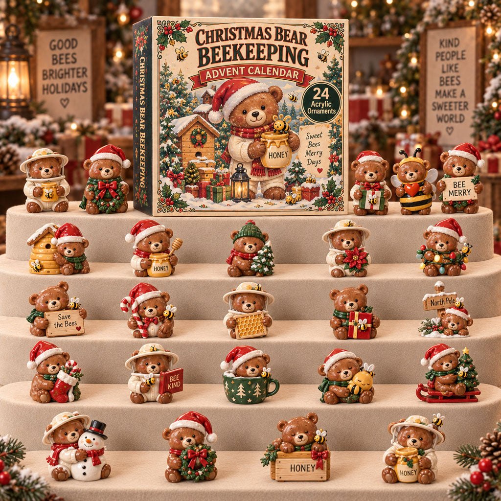 Christmas Bear Beekeeping advent calendar