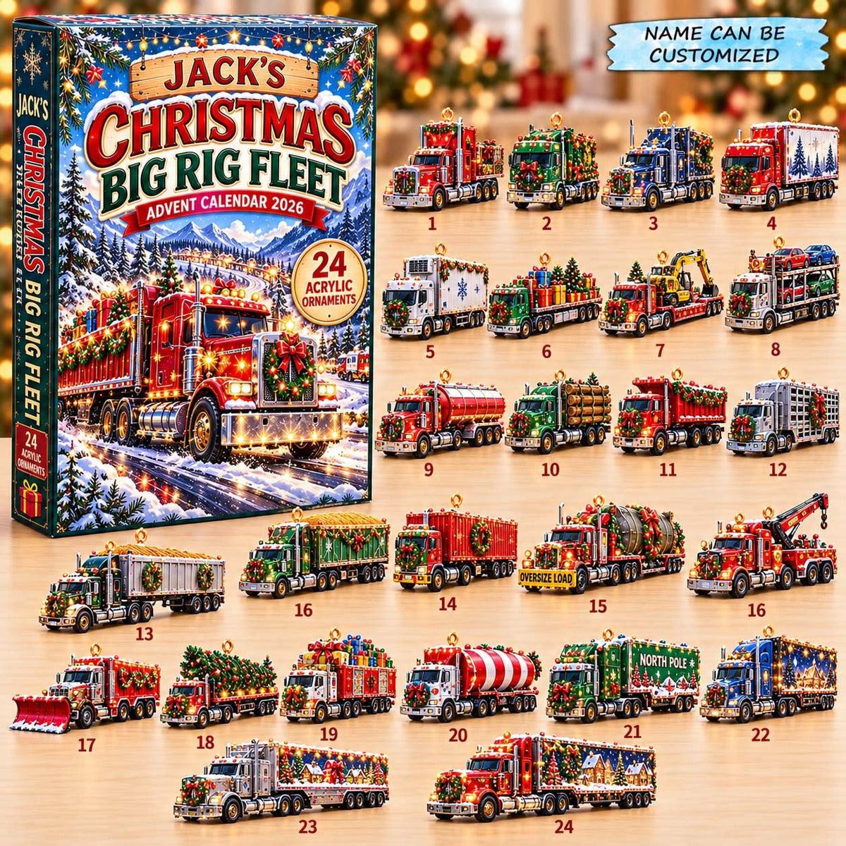 Christmas Big Rigs advent calendar