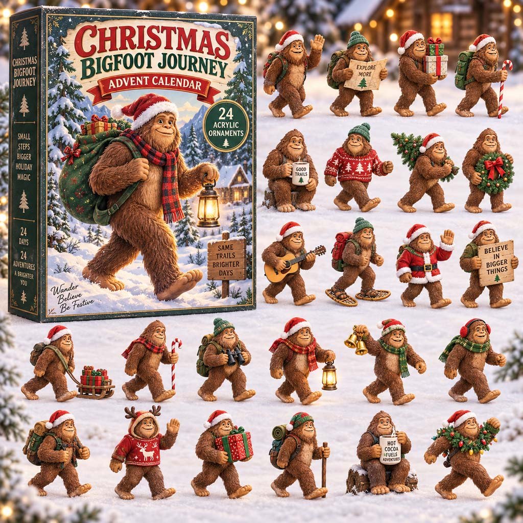 Christmas Bigfoot Journey advent calendar