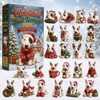 Christmas Bull Terrier advent calendar