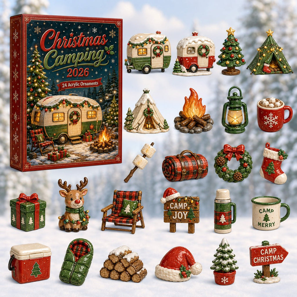 Christmas Camping advent calendar