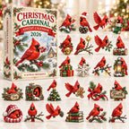 Christmas Cardinal advent calendar