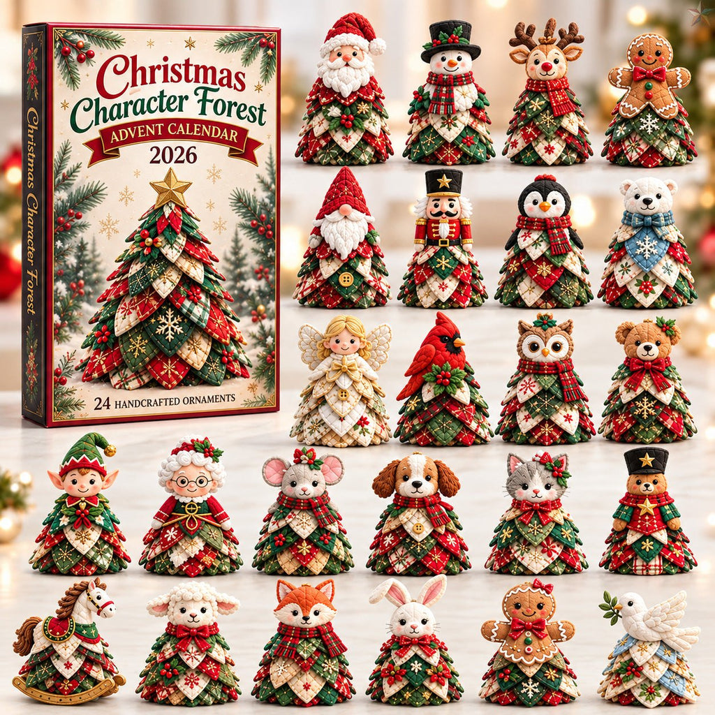 Christmas Character Forest advent calendar
