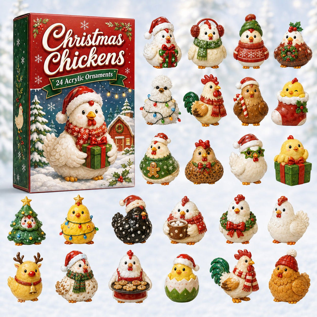 Christmas Chickens advent calendar