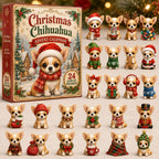 Christmas Chihuahua advent calendar