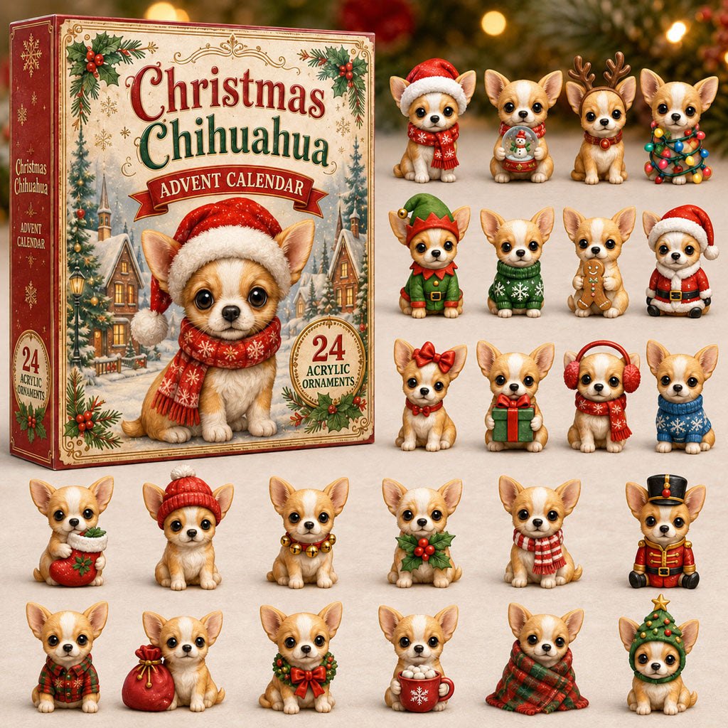 Christmas Chihuahua advent calendar