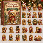Christmas Cocker Spaniel advent calendar