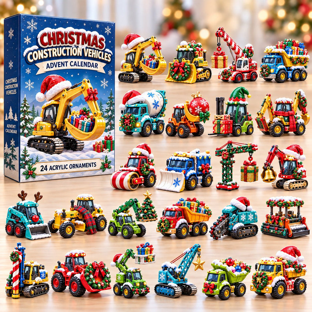 Christmas Constructive Vehicles advent calendar