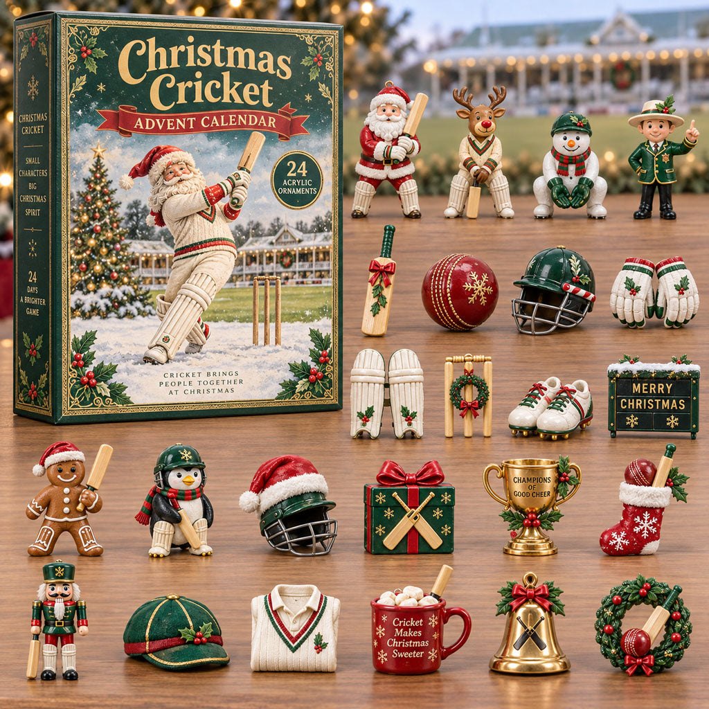Christmas Cricket advent calendar