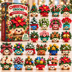 Christmas Crochet Pot advent calendar