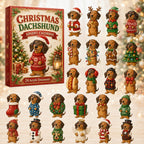 Christmas Dachshund advent calendar