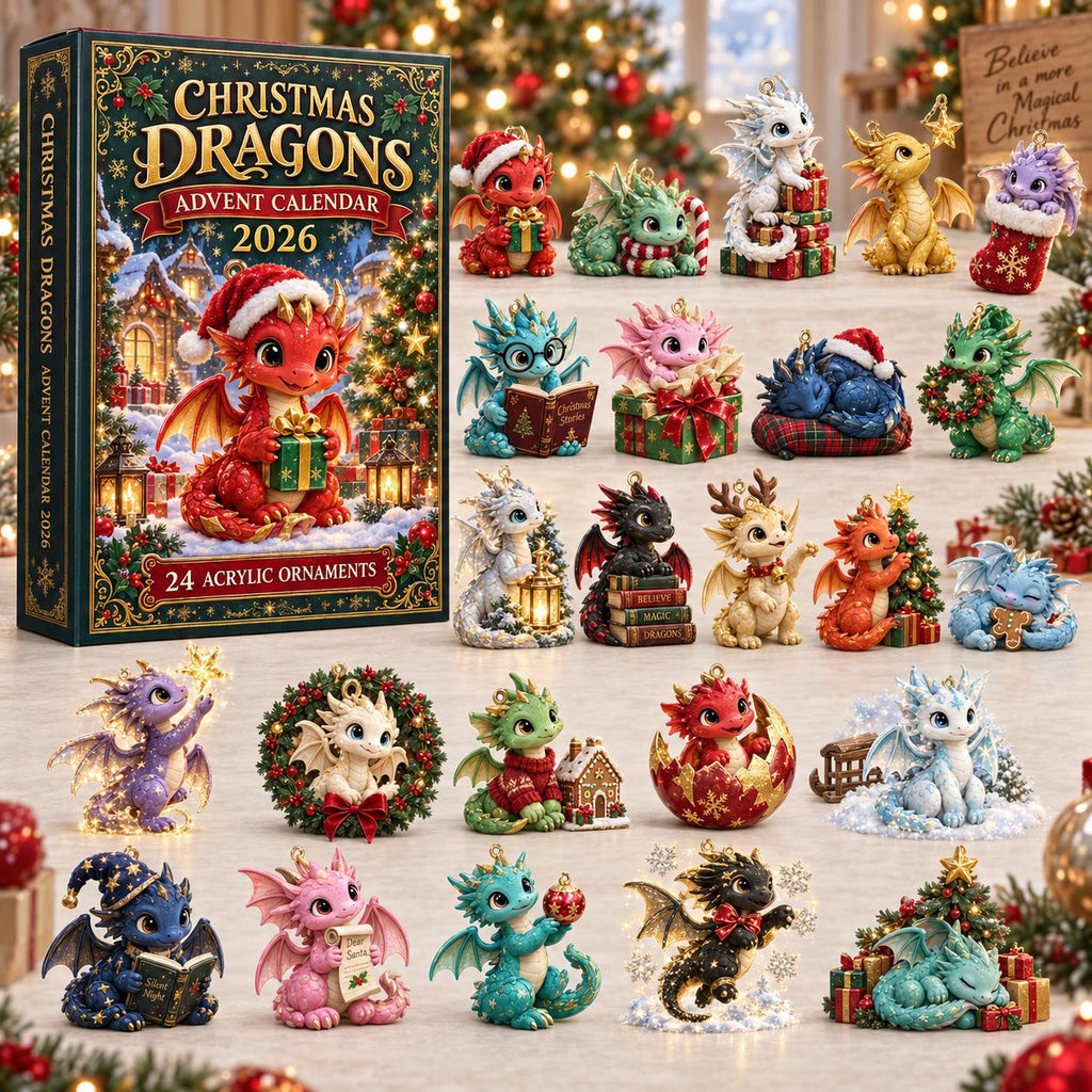 Christmas Dragon advent calendar