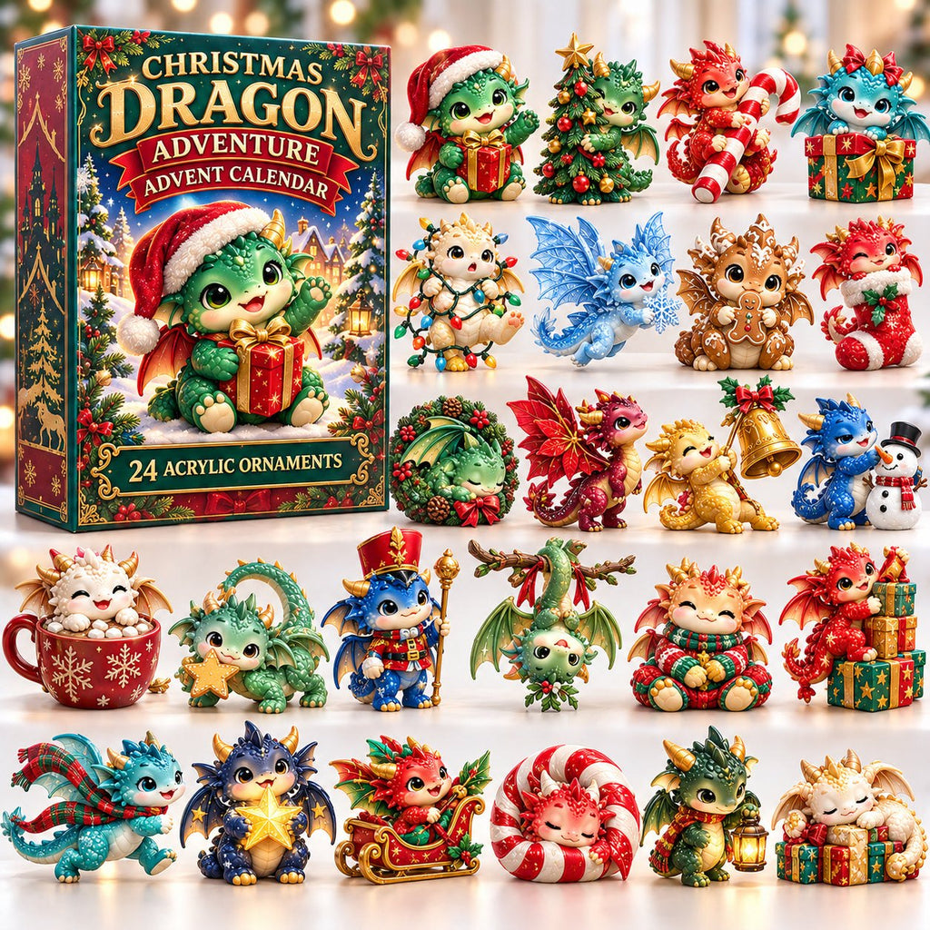 Christmas Dragon advent calendar