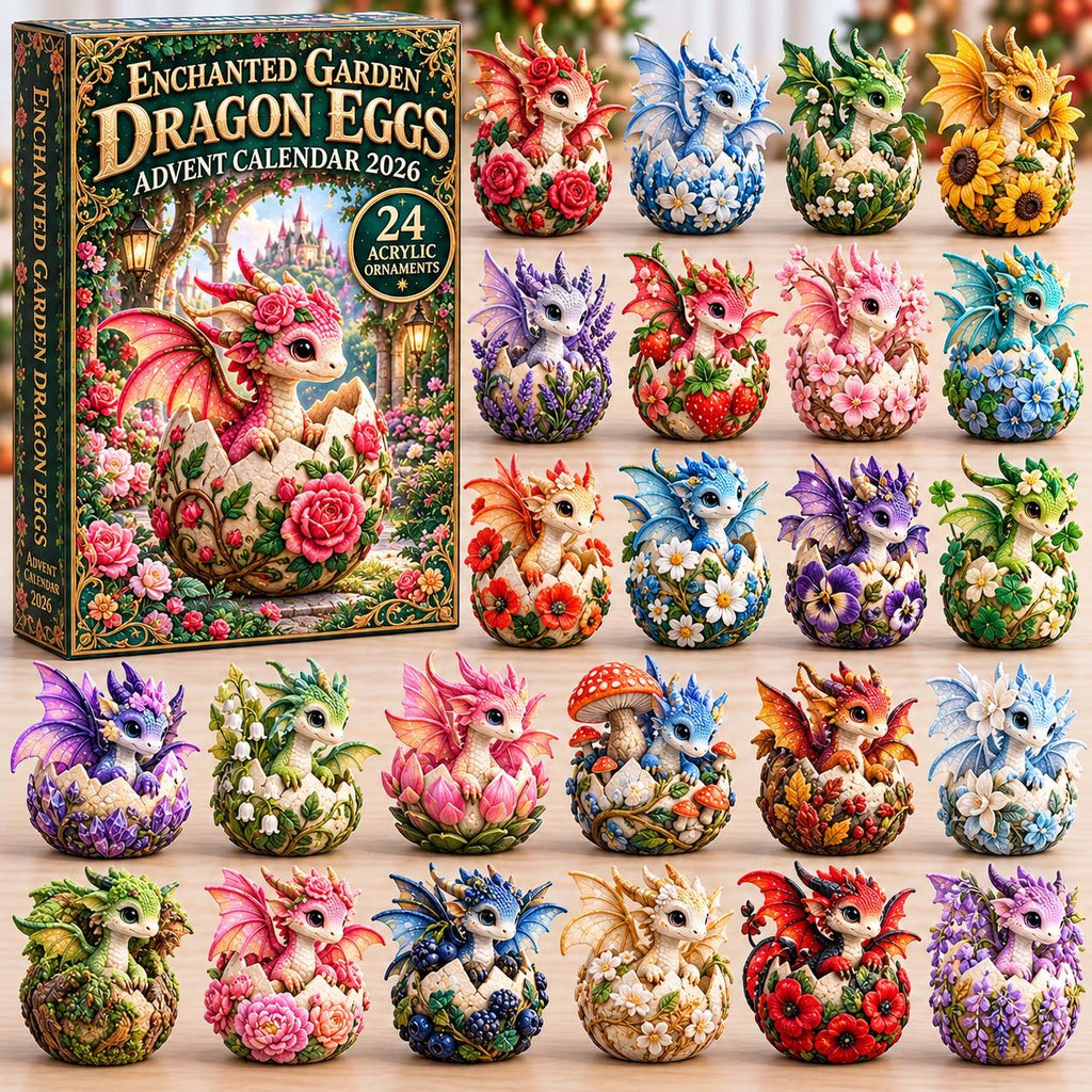Christmas Dragon Eggs advent calendar