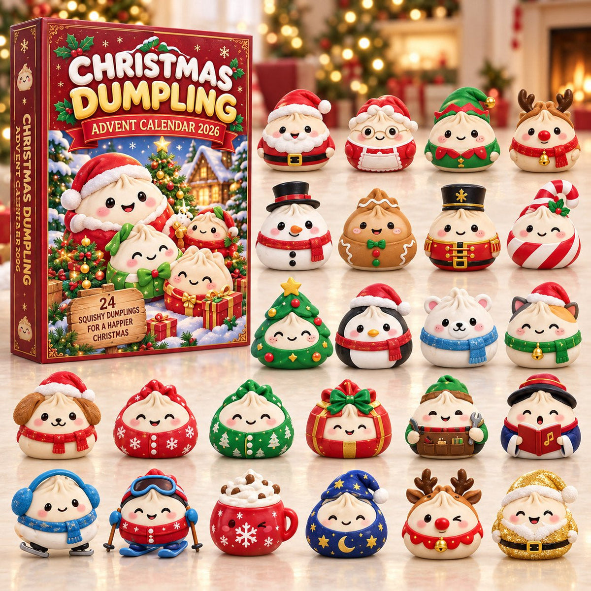 Christmas Dumpling Party advent calendar