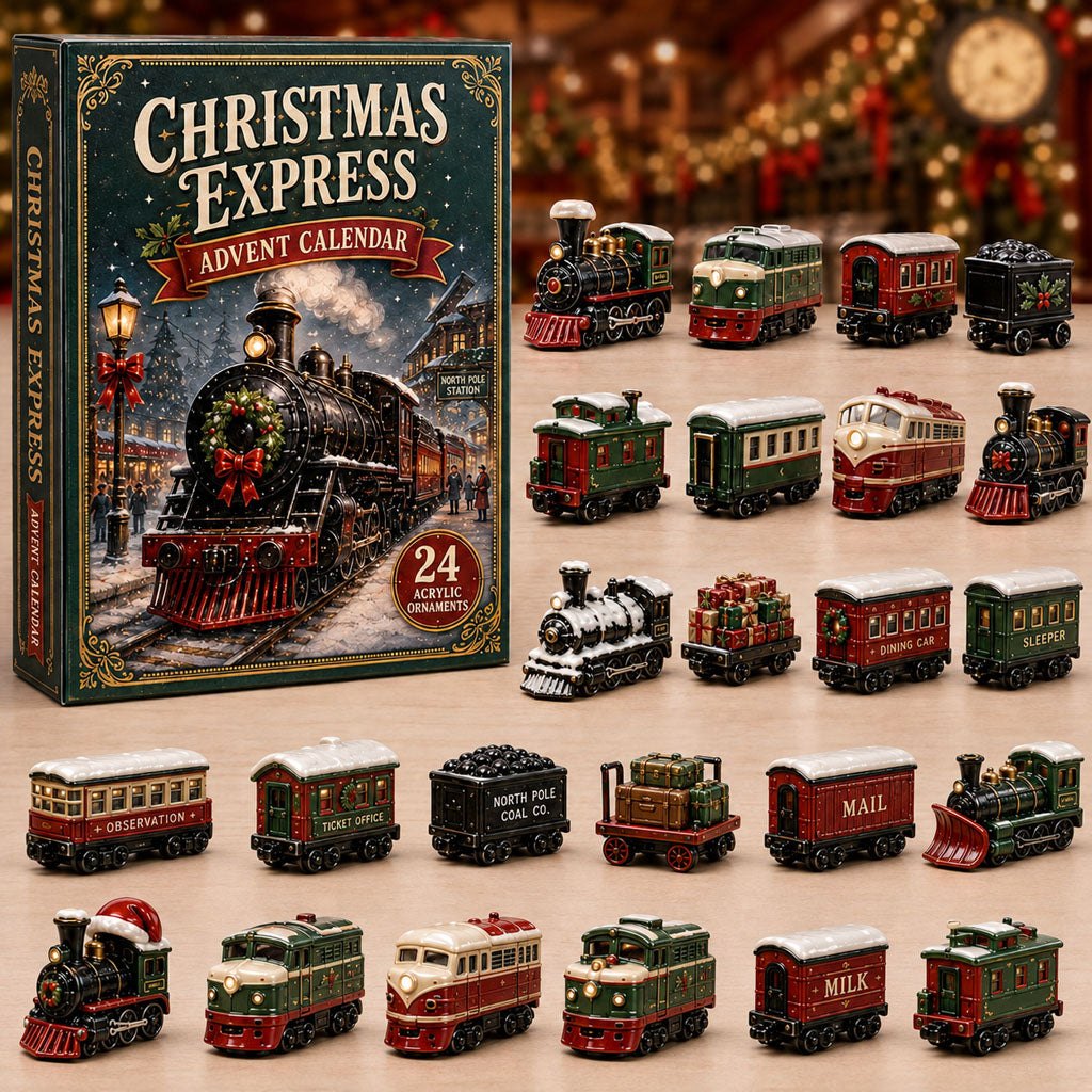 Christmas Express Train advent calendar
