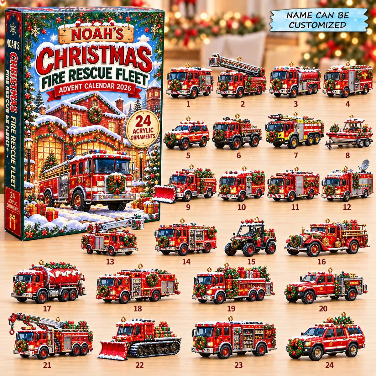 Christmas Fire Rescue advent calendar