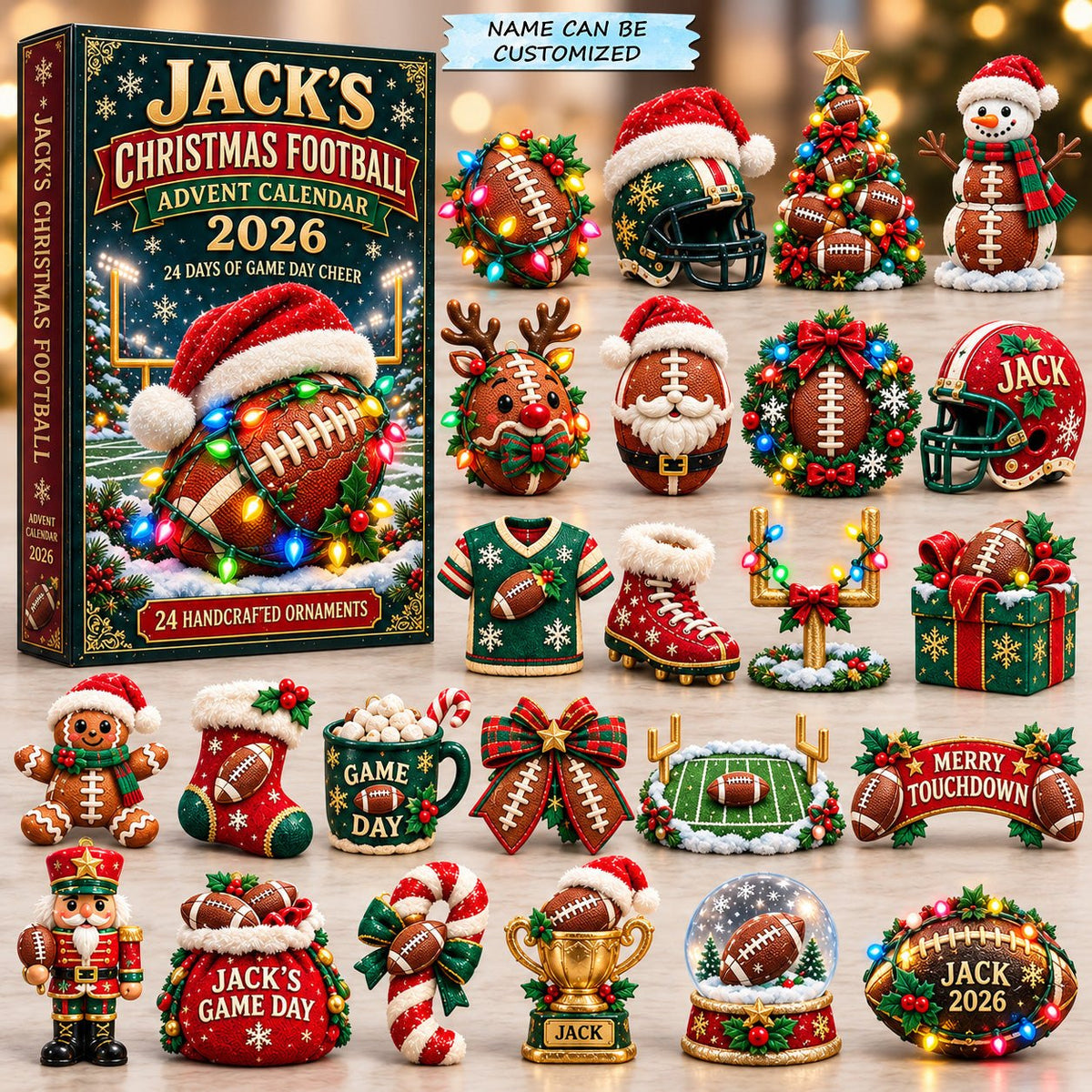 Christmas Football Cheer advent calendar