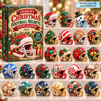 Christmas Football Helmet advent calendar