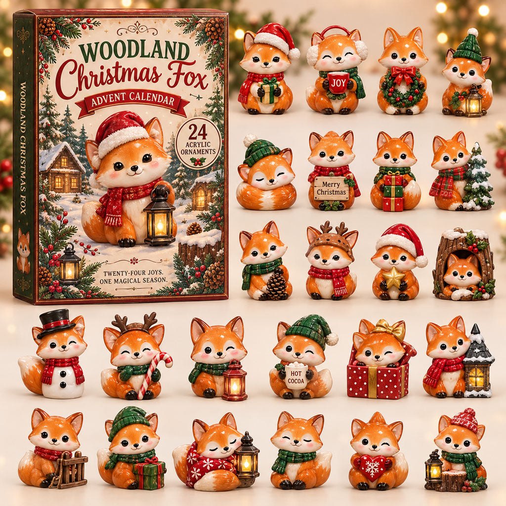 Christmas Fox advent calendar