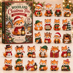 Christmas Fox advent calendar