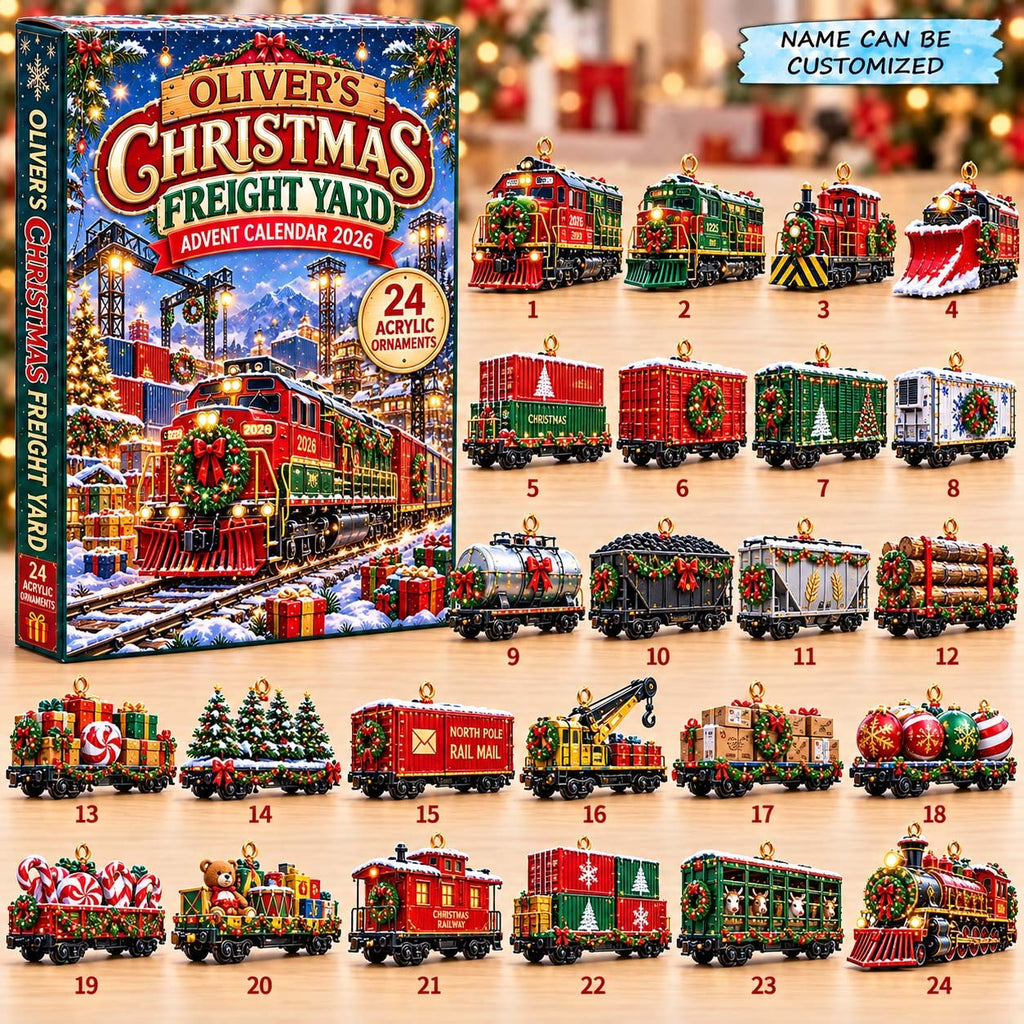 Christmas Freight Yard advent calendar