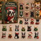Christmas French Bulldog advent calendar