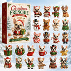 Christmas Frenchie advent calendar