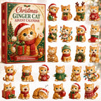 Christmas Ginger Cat advent calendar
