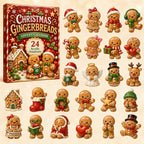 Christmas Gingerbreads advent calendar