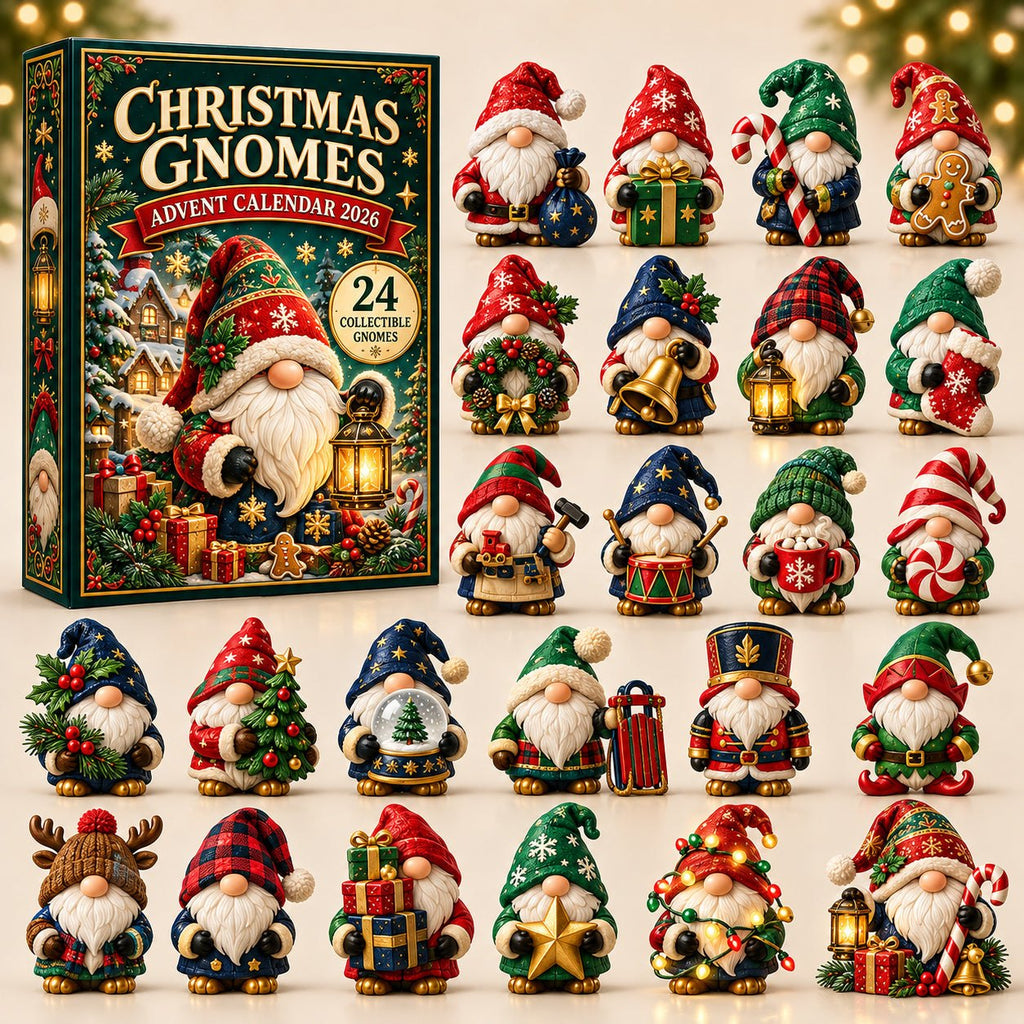 Christmas Gnome advent calendar